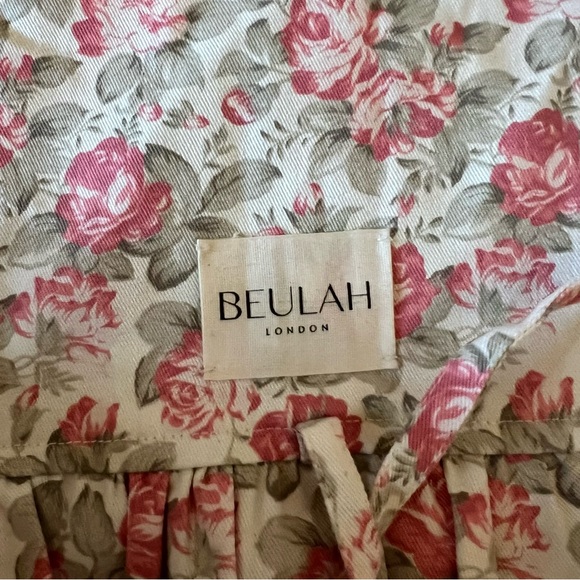 Beulah of london pretty dust bags covers for dress floral fabric lot of 4 - Picture 4 of 4